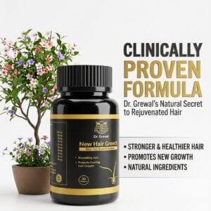 Dr. Grewal Premium New Hair Growth Tablet (Advanced Follicle Nourishment & Multi-Vitamin Formula)